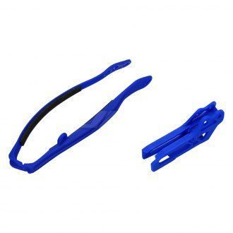 guia de corrente + balança ufo azul yamaha wr / yz