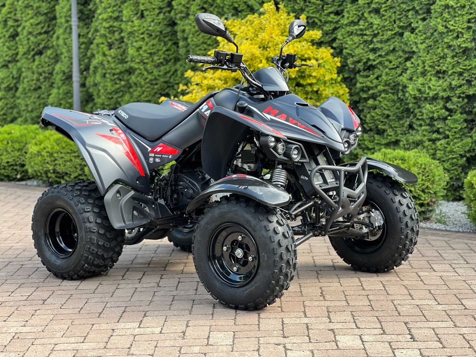 Quad KYMCO Maxxer 300, homologacja T3B