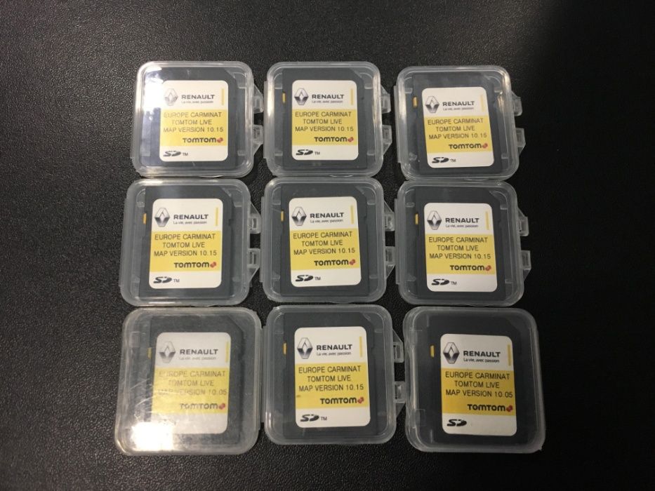 Cartão SD Renault Europa 2026 GPS 100% funciona