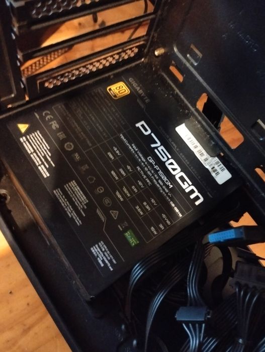 Vários componentes de pc