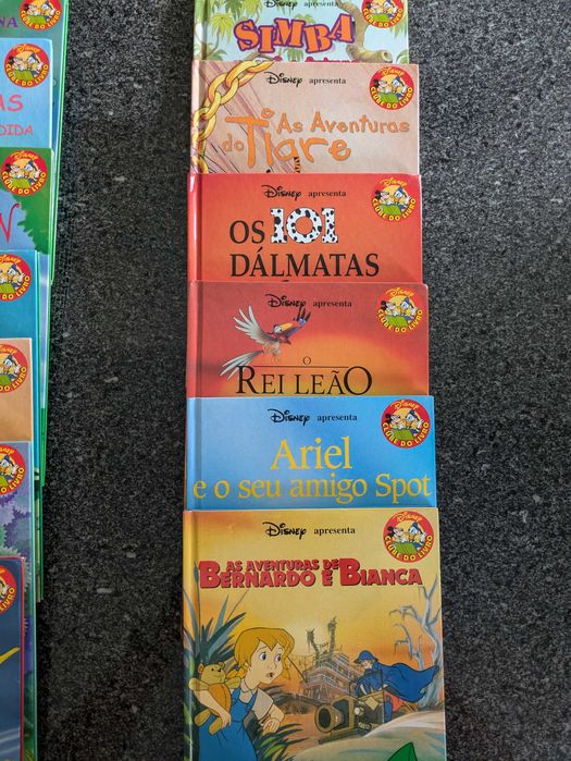 Livros Disney da Salvat