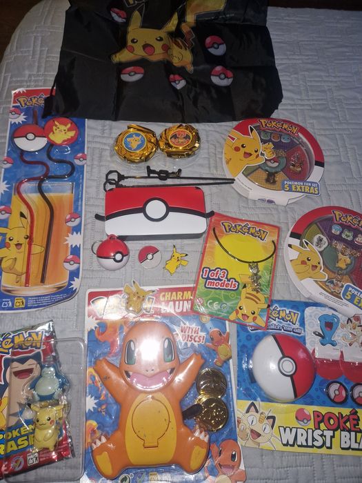 Lote de Itens Pokémon