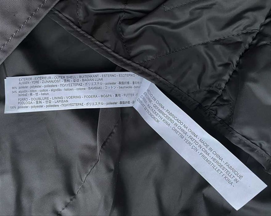 Новый мужской двубортный плащ с отстёгивающейся подкладкой Zara