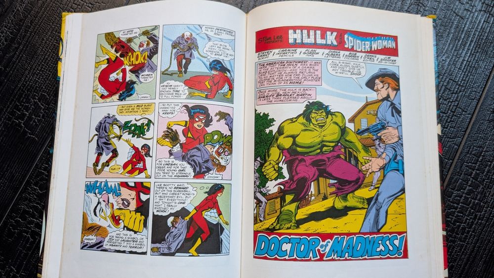 Книга с комиксами spider woman annual marvel comics hulk комиксы