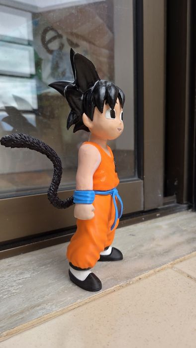 Goku em impressao 3D