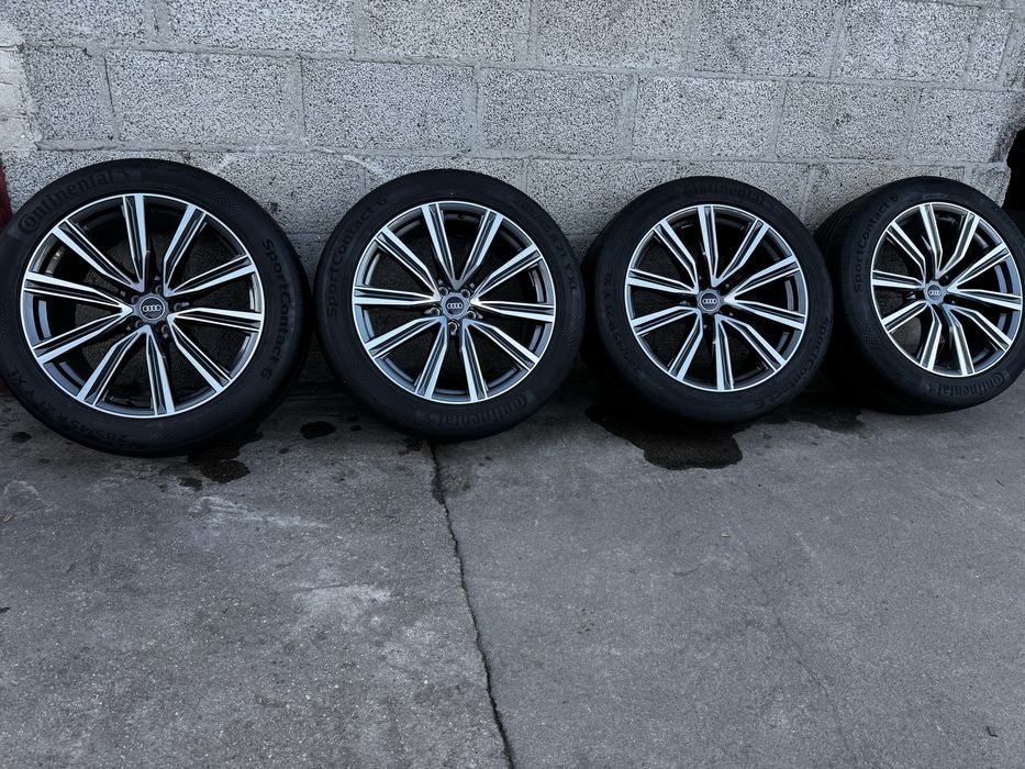 Jak Nowe Koła Letnie R21 5x112 Audi Q8 SQ8 4M8 Opony 285/45/21 2024r.