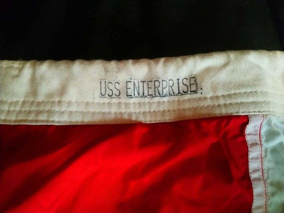 Bandera Flaga z okrętu USS ENTERPRISE Karwno • OLX.pl
