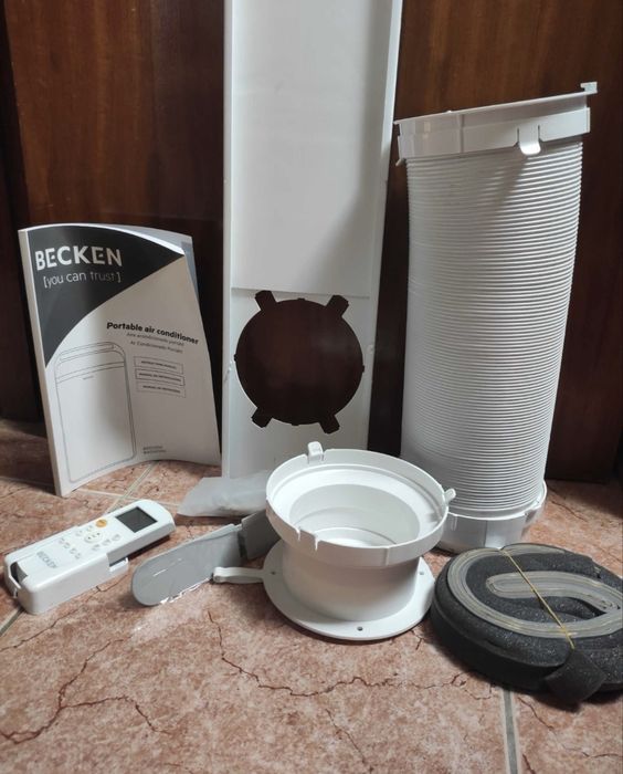 Vendo ar-condicionado portátil becken 12mil btus,, e aquecedor também