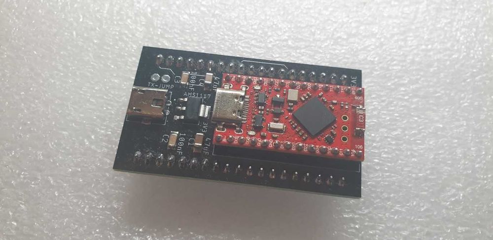 Meshtastic BM-NODE DIY adapter/konwerter nRF52840 do ESP32