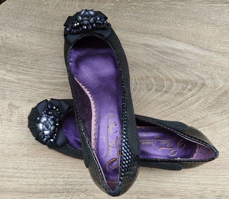 Czarne buty r.39 czółenka