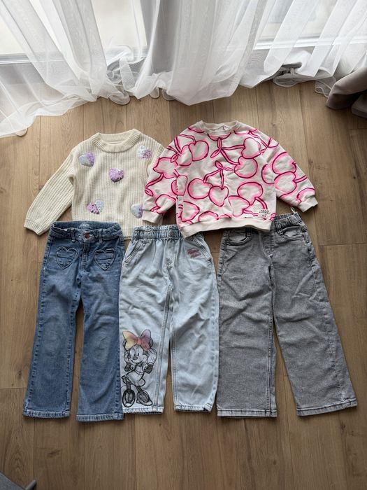 15 Речей брендові Zara, H&M, C&A , SOliver та інші на дівчинку 104-116