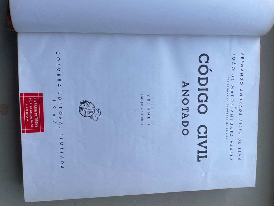 Código Civil Anotado 1967/68