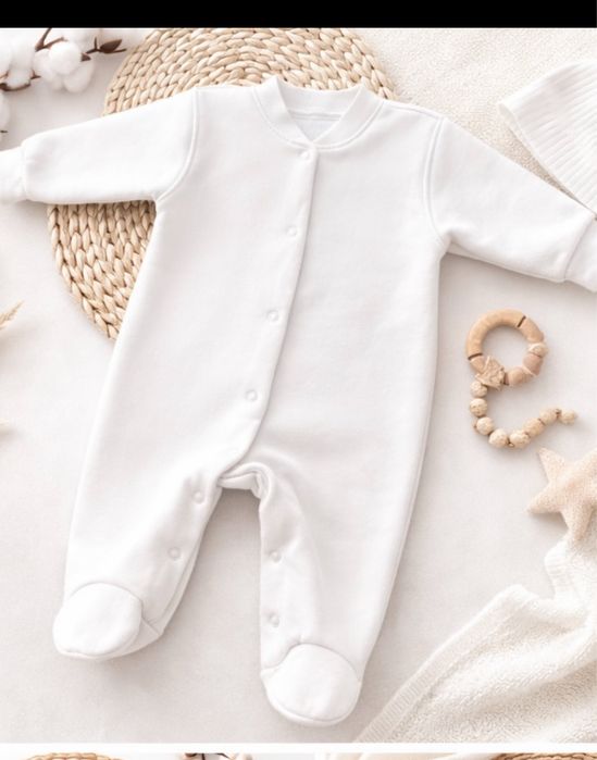 Утеплений чоловічок, флісовий ромпер