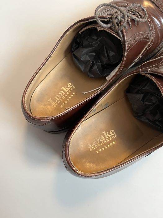 Туфли Loake Leather 44.5 Churchs Crockett Jones Officine Creative