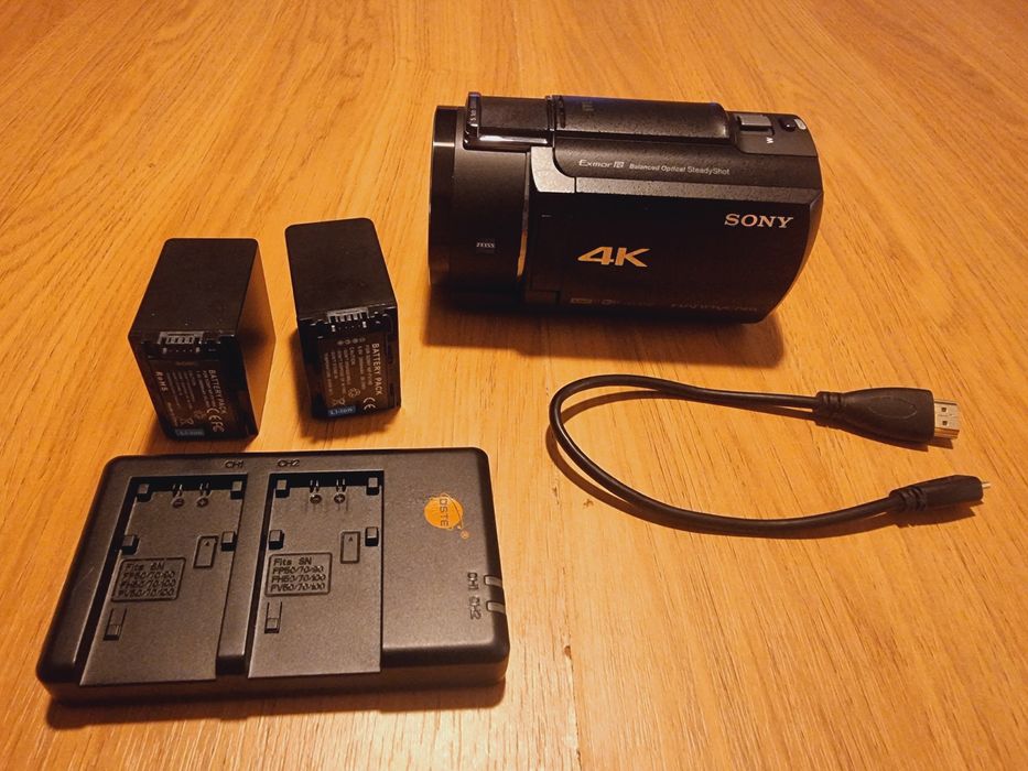 Filmadora e Camera Handycam Sony FDR-AX43A UHD 4K,