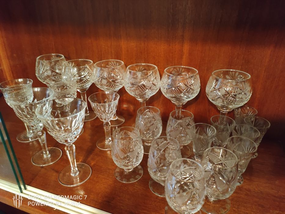 Kryształy kolekcja PRL