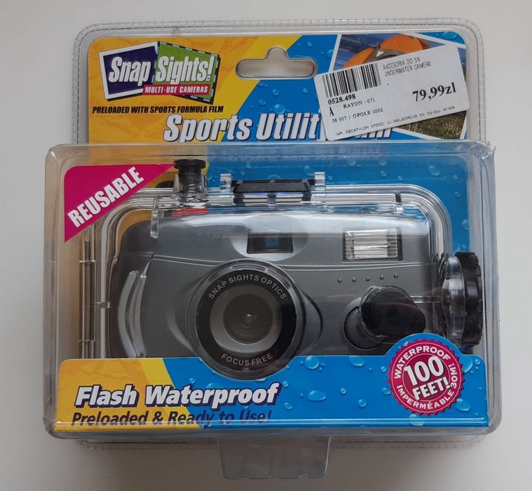 Aparat do zdjęć pod wodą