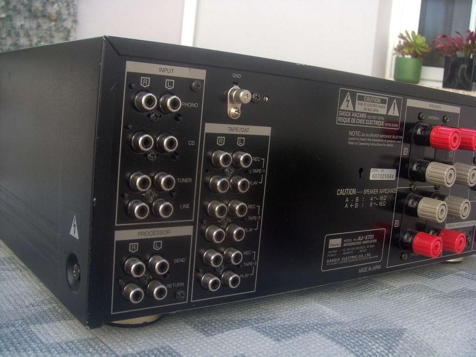 amplificador sansui au x701