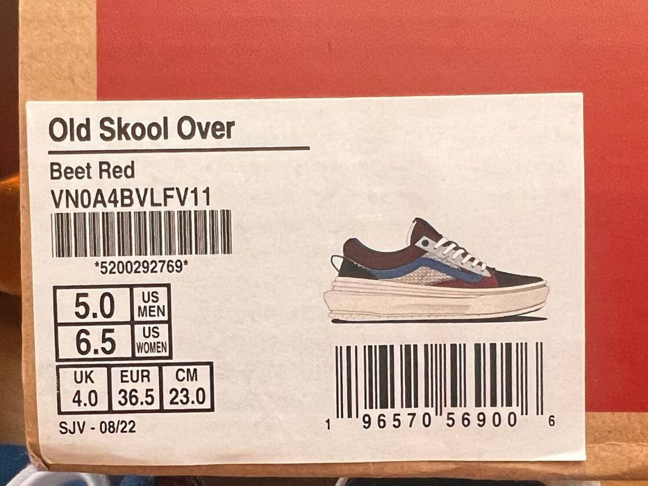 Vans кроссовки демисезон