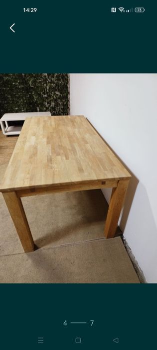 Stół dębowy 180/91cm