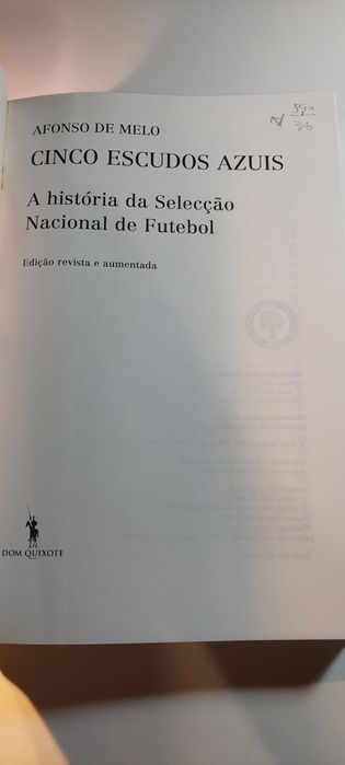 Cinco Escudos Azuis - Afonso de Melo (Seleção Nacional de Futebol)