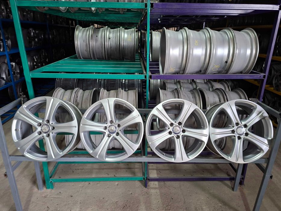 Оригінальні диски Mersedes W-213 5/112 R18 8J ET43.