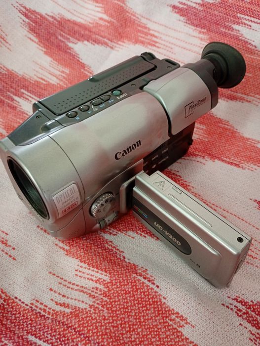 Câmera de video canon