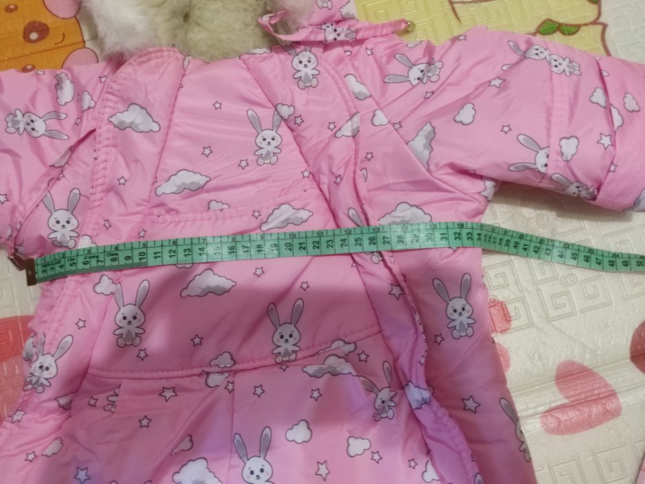 Комбенізон дитячий зимовий 0-12