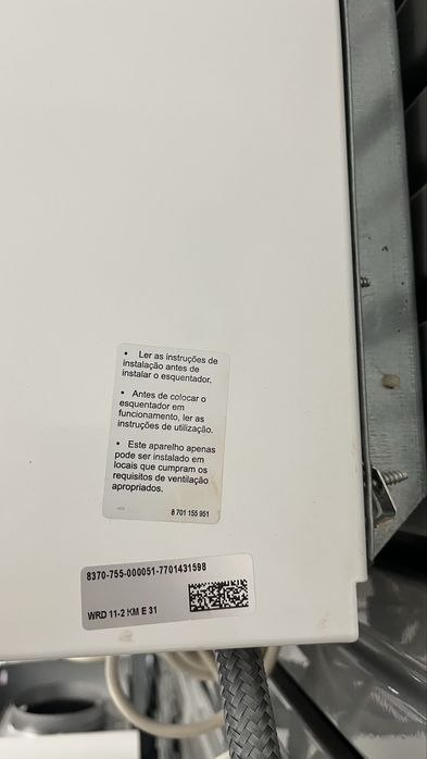 Aquecedor de Água Inteligente a Gás 11 Litros - Recondicionado