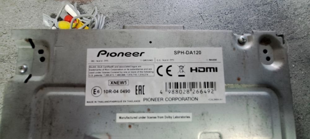 Pioneer sph da 120