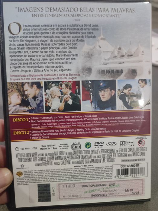 Doutor Zhivago - Edição 45° Aniversário
