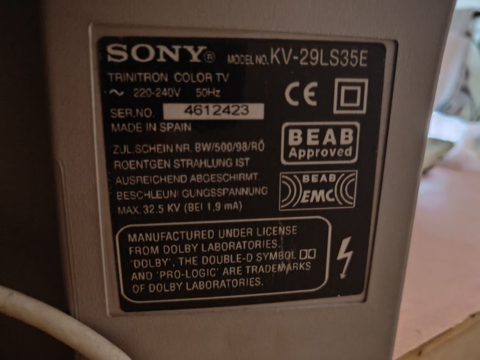 Sony Triniton 29"