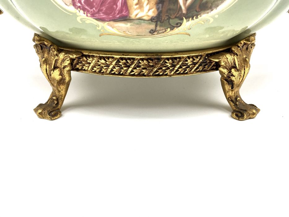 Centro de mesa/ fruteira/ taca oriental GILMAN SACAVEM/FRAGONARD