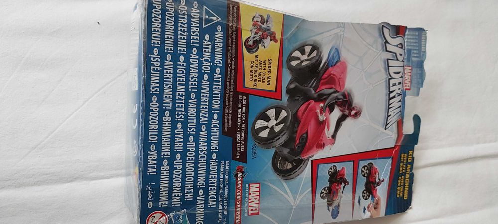 Spiderman NOWY Ścigacz Blast Kid Arachnid B9705