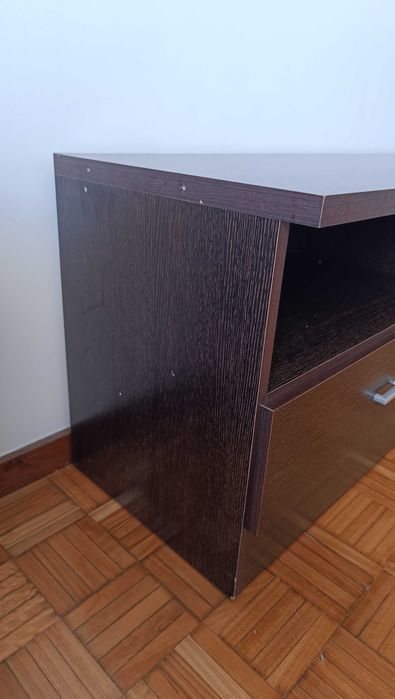 Móvel TV castanho escuro