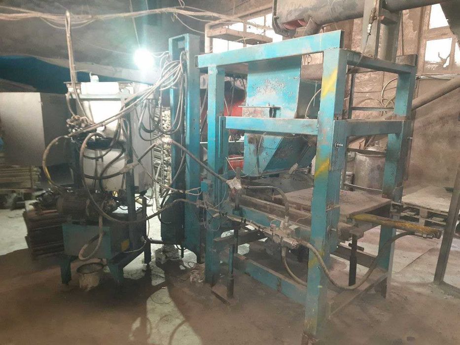 Продається лінія для виготовлення вібропресованих виробів