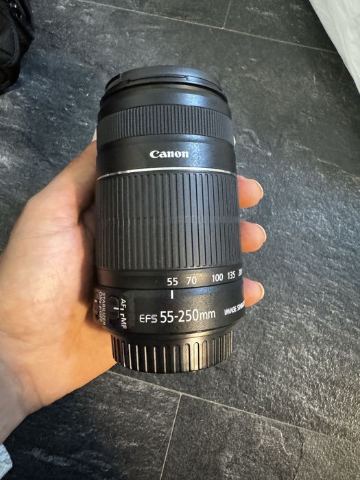 canon ef s 55 250mm - купить объективы - Цена на OLX.ua