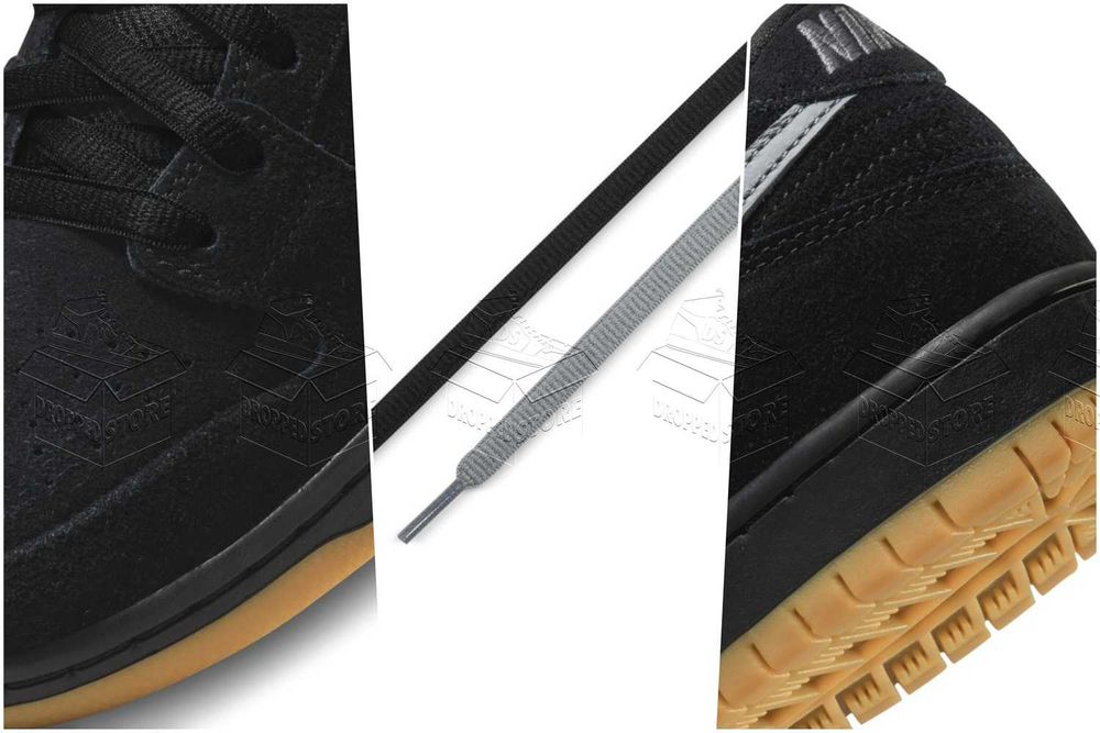 Nike SB DUNK Low Pro Black Fog – Buty | BQ6817–010