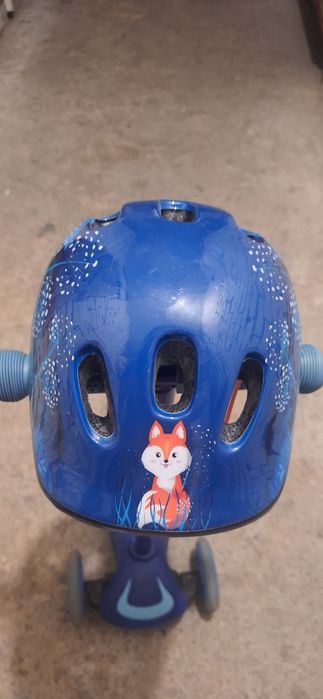 Hulajnoga trójkołowa + kask