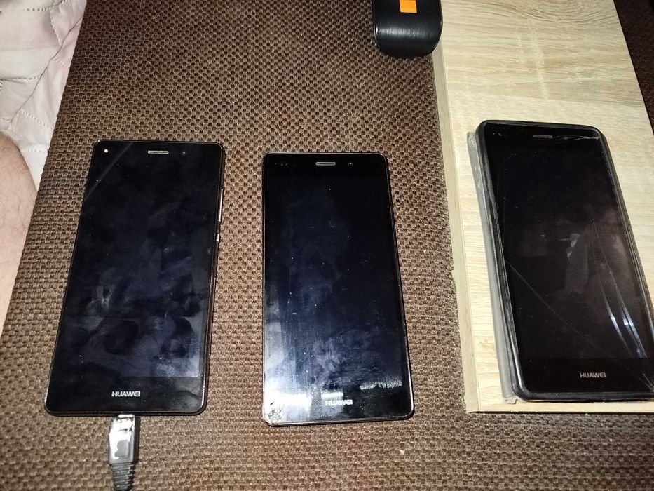 Wyświetlacz z ramką i bateria huawei P8 lite