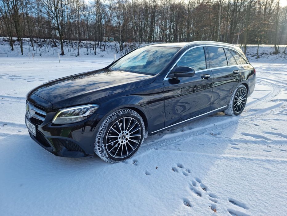 Mercedes C klasa C200d w205 9g full LED Silnik MB om654 zamiana