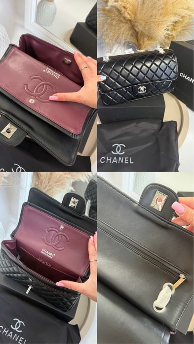 Сумка Chanel Double Flap. Шкіряна сумка Шанель