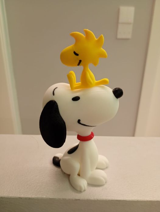 Snopy com amigo , 12 cm