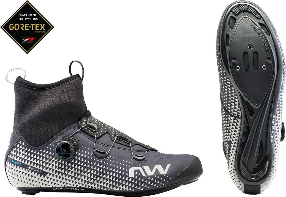 Зимові велотуфлі Northwave Celsius R Arctic Carbon GTX 46р 29.7см