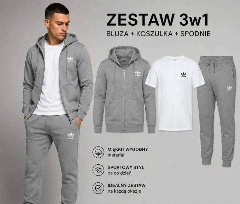 Zestaw Męski 3w1