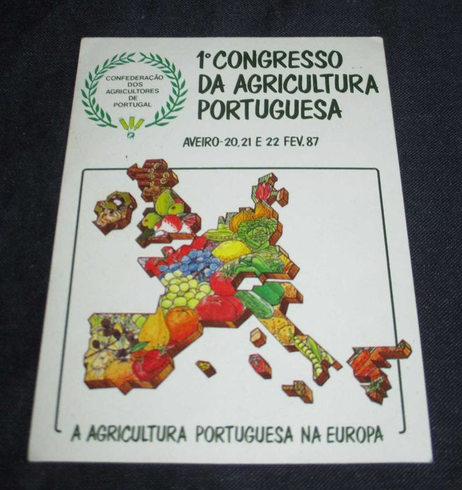 Autocolante 1º Congresso da Agricultura Portuguesa 1987