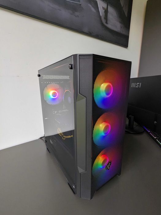 Komputer gamingowy do gier RX 5700 SSD M.2 Ryzen 2x8GB DDR4 GSkill