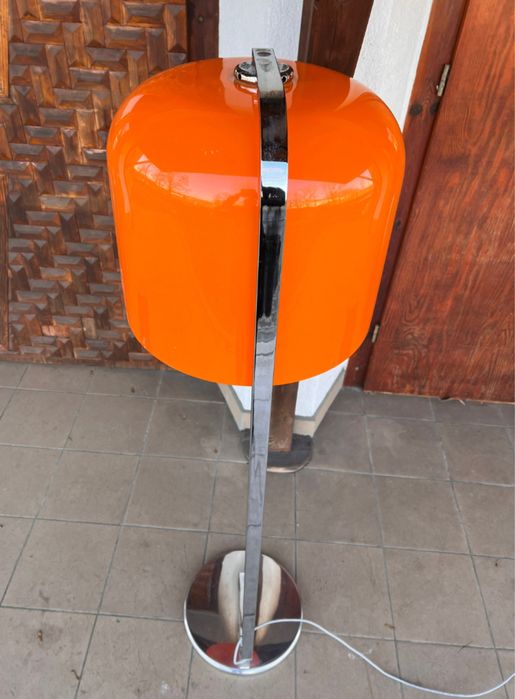 Guzzini lampa podlogowa Alvise. Projekt Luigi Massoni. Mid century