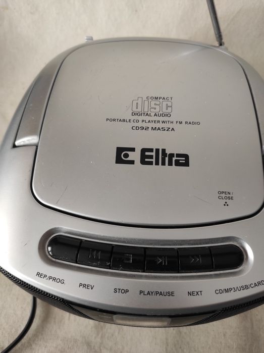 Radioodtwarzacz Eltra CD 92 USB Masza srebrny