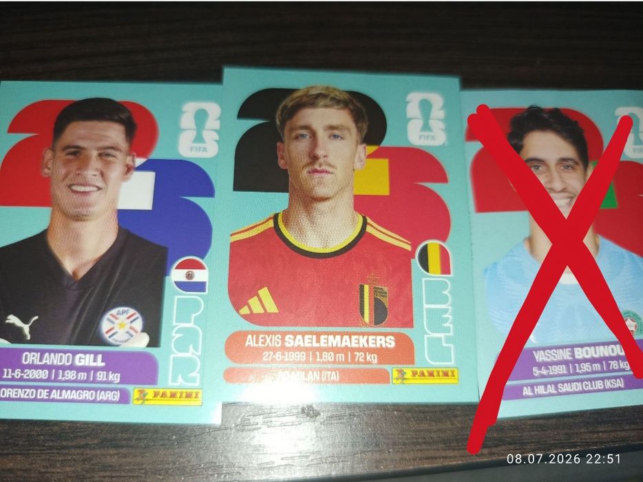 Обмін стікерів Fifa panini world cup